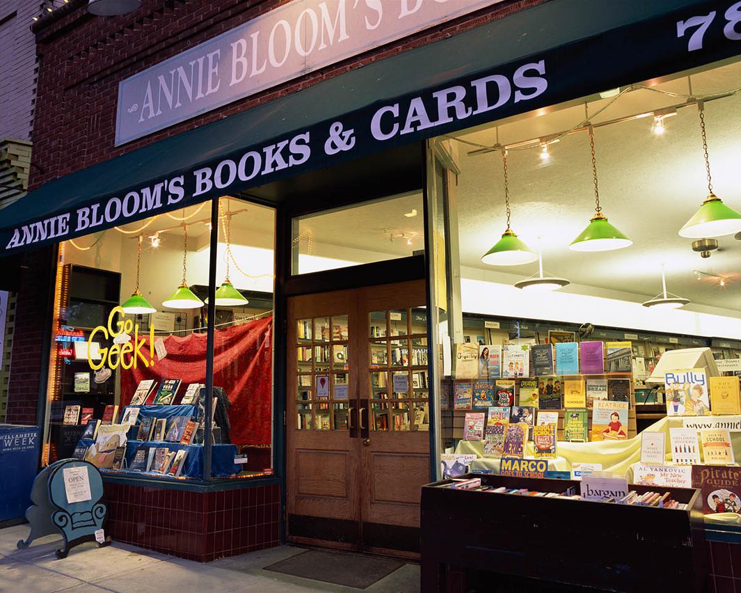 The store has its own personality at different times, even different times of the day. We get different types of people in during the day, in the morning, and we’re open until 10 at night. We get younger people in at night. –Will Peters, manager, Annie Bloom's Books, Portland, OR