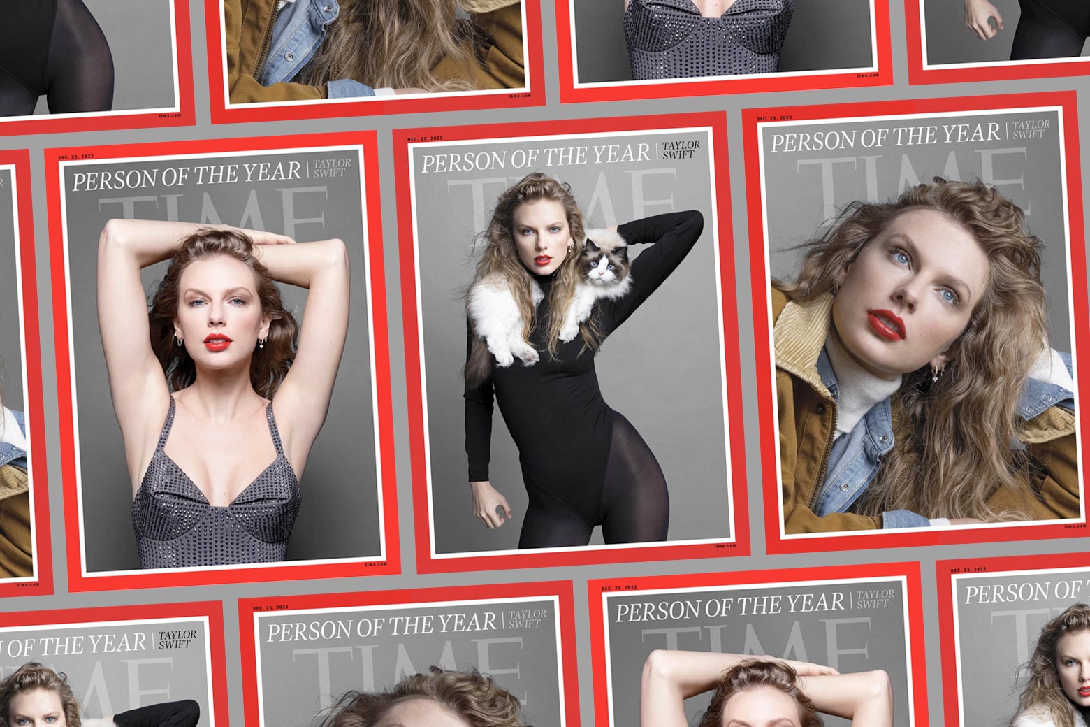 Taylor Swift photos from Time Person of the Year 2023 covers are art