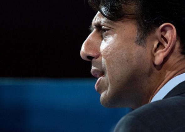 US Republican Governor of Louisiana Bobby Jindal.