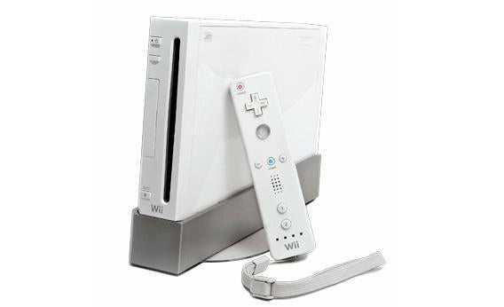 Nintendo Wii console.
