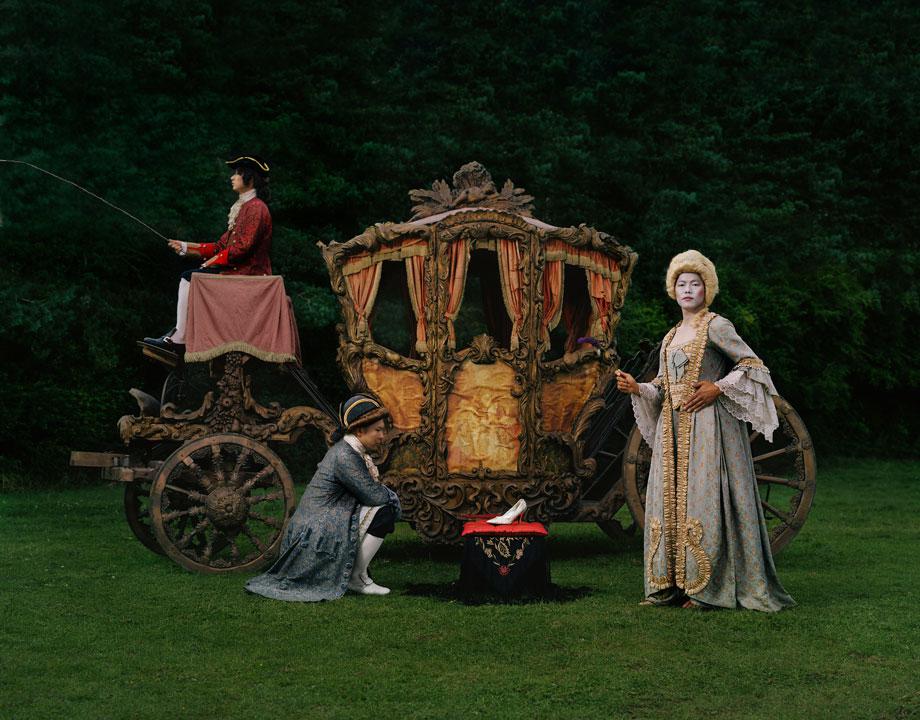 Existing in Costume. Cinderella. 230x180 cm C-Print, 2008