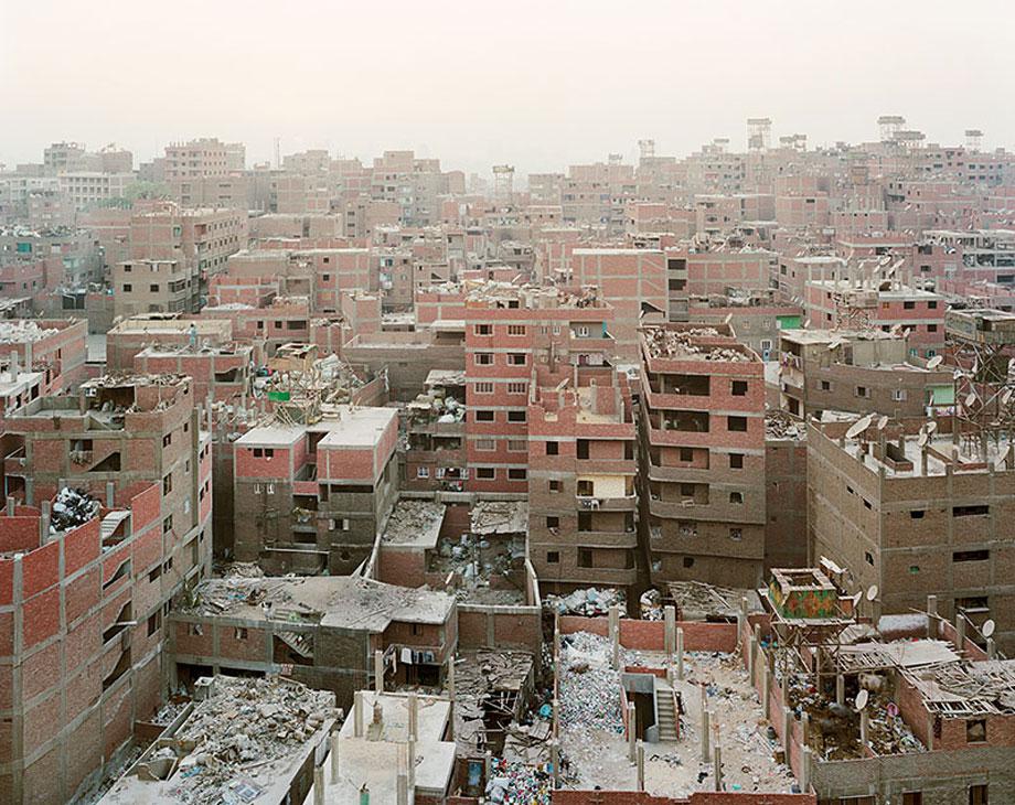 The Manshiet Nasser settlement in Cairo, Egypt is home to the Zabbaleen, a group of informal garbage collectors. They recycle as much as 80 percent of the refuse they collect.Noah Addis