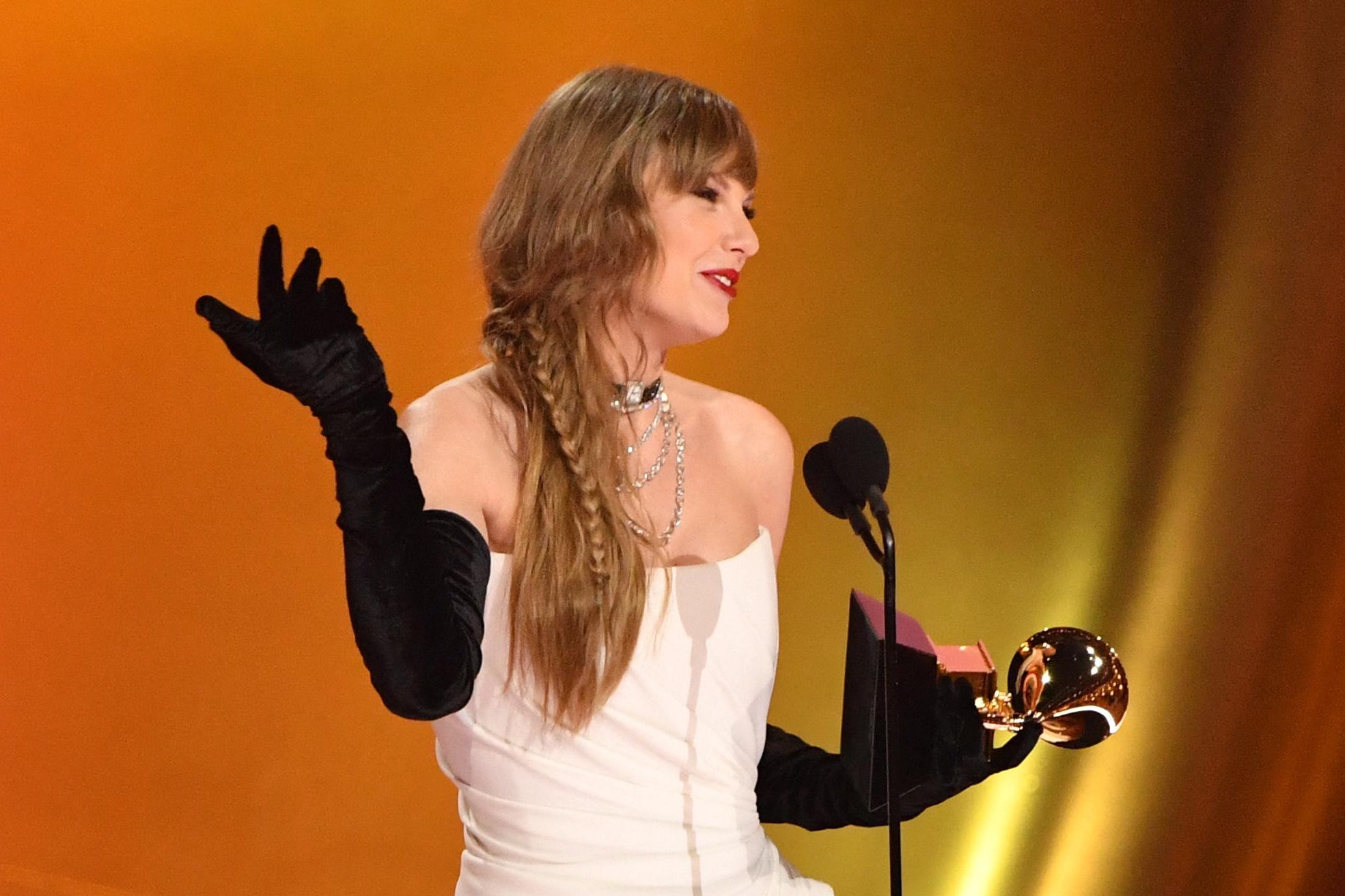 Taylor Swift sets historic record for most top albums by female artist