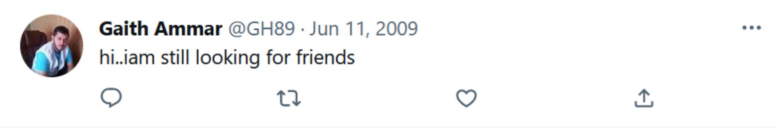 Hi I'm still looking for friends.