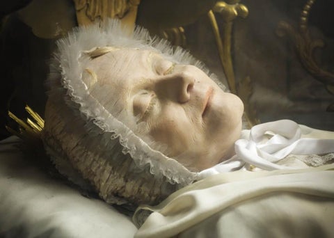 Photographing the real bodies of incorrupt saints.