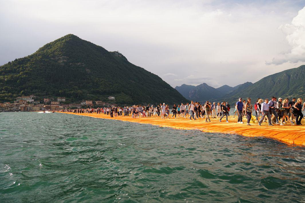 The Floating Piers - The Floating Piers, Lake Iseo, Italy, 2014-16(1)